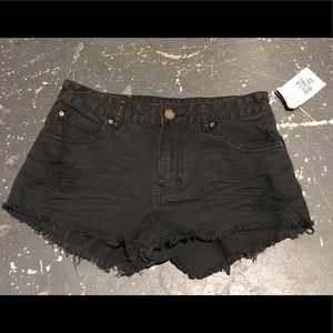 Billabong 5 Pkt Denim Cutoff Shorts